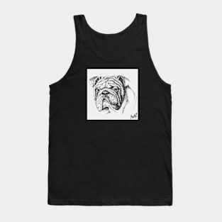 Pug dog Tank Top